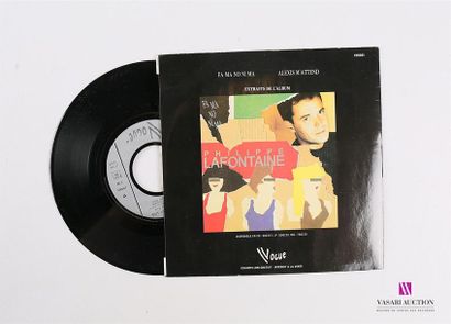 null PHILIPPE LAFONTAINE - 
1 Disque 45T sous pochette cartonnée
Label : VOGUE 199001
Fab....