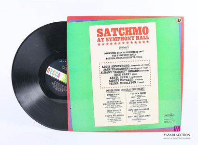 null SATCHMO at Symphony Hall Vol.2 
1 Disque 33T sous pochette et chemise cartonnée
Label...