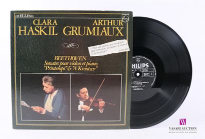 null CLARA HASKIL ARTHUR GRUMIAUX - Beethoven 
1 Disque 33T sous pochette cartonnée
Label...
