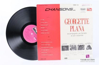null GEORGETTE PLANA - Chansons ...
1 Disque 33T sous pochette cartonnée
Label :...