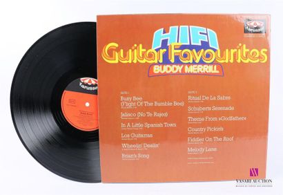 null BUDDY MERRILL - Guitar Favourites
1 Disque 33T sous pochette cartonnée 
Label...