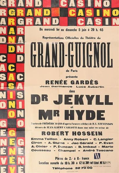 null GRAND CASINO GENEVE
Affiche " Représentations officielles du Théâtre du Grand...