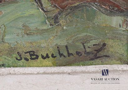 null BUCHHOLTZ Jacques (1909-?)
Chemin en sous bois
Huile sur toile
Signée en bas...