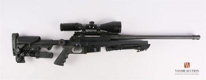  Carabine de tir à verrou RS PRODUCTION UNIQUE, canon lourd de 51 cm calibre 300...