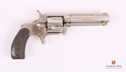 null Revolver REMINGTON calibre .38, canon octogonal à pan supérieur marqué " F.Remington...