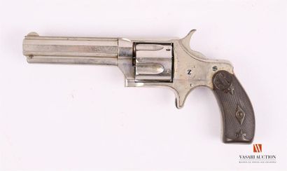 null Revolver REMINGTON calibre .38, canon octogonal à pan supérieur marqué " F.Remington...