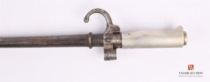 null Épée-baïonnette modèle 1886/93 avec quillon et poignée maillechort, arme et...