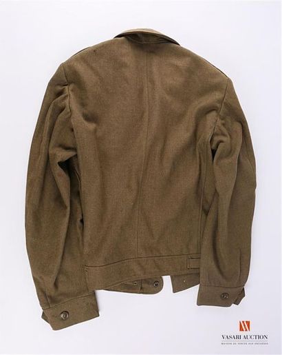 null USAF, jackets Field Wool OD dated june 9, 1944, blouson américain modèle " Ike...
