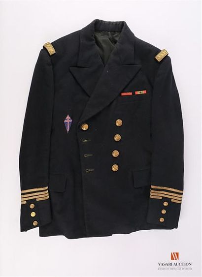 null Forces Navales Françaises Libres : veste d'un capitaine de corvette (veste attribuée,...