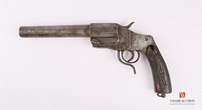 null Pistolet lance fusée, modèle HEBEL 1894, canon octogonal puis rond de 22,6 cm,...