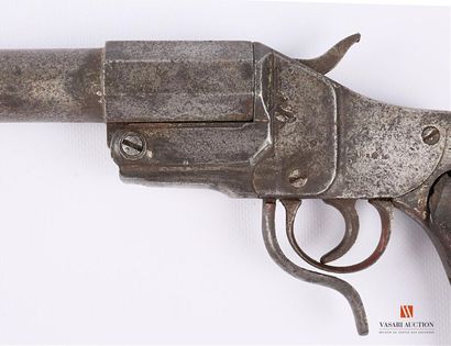 null Pistolet lance fusée, modèle HEBEL 1894, canon octogonal puis rond de 22,6 cm,...