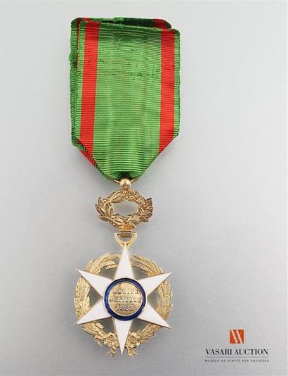 null France - Ordre du Mérite agricole (institué en 1883) - Etoile d' officier, ...
