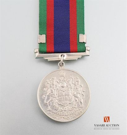 null Canada - Médaille canadienne du volontaire, 1939-1945, instituée en 1943, ruban...