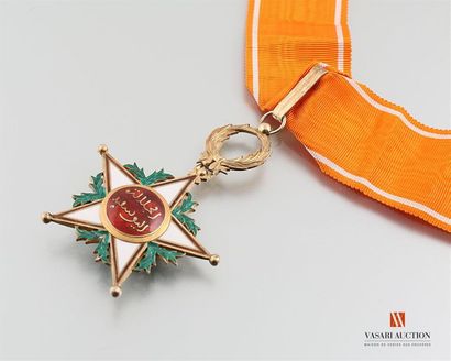null Maroc - Ordre du Ouissam Alaouite Chérifien, (institué en 1913) - Cravate de...