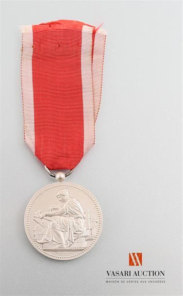 null Médaille de la société industrielle de Rouen, 37 mm, gravé par F.Chabaud, échelon...