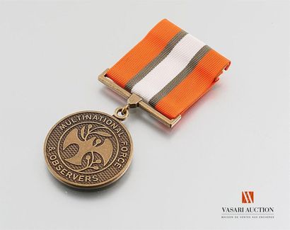 null Médaille de la Force Nationale d'Observateurs au Sinaï, Multinational force...