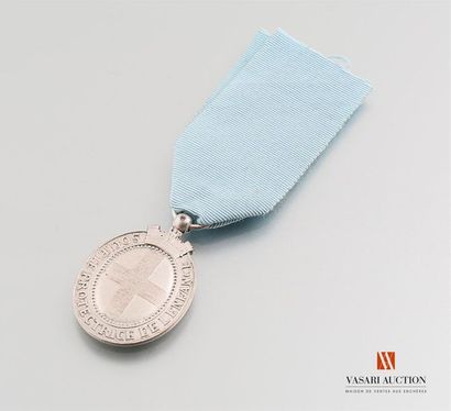 null France - Médaille de la Société protectrice de l'enfance 1873, sinite parvulos...