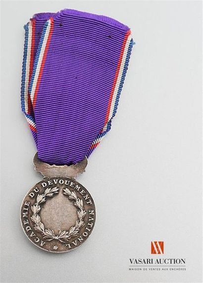 null France - Médaille de l'académie du dévouement national, humanité bienfaisance...