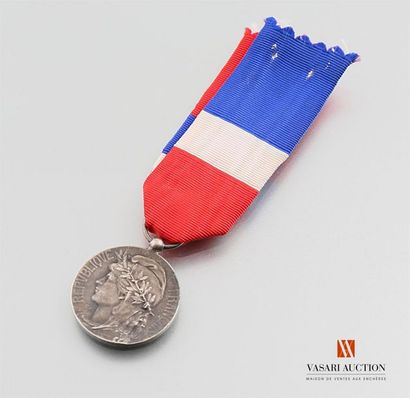 null France - Médaille du travail, honneur travail, échelon argent, BE

