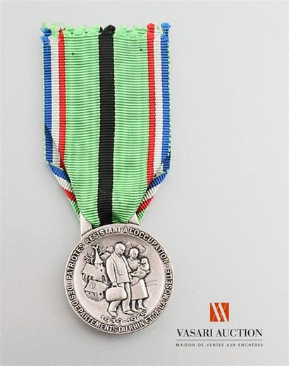 null France - Médaille des patriotes résistants à l'occupation des départements du...