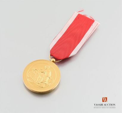 null Médaille de la société industrielle de Rouen, diamètre 37 mm, gravée par F.Chabaud,...