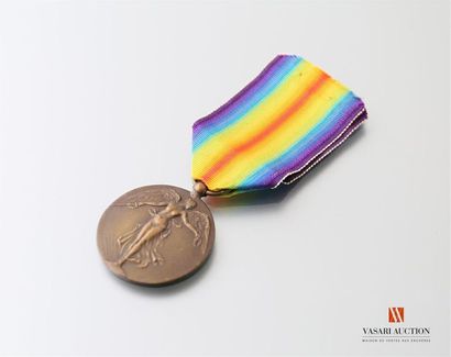 Belgique: médaille de la victoire interalliée...