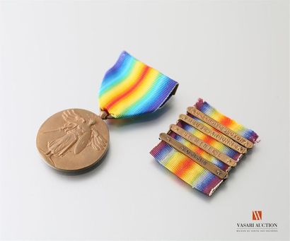 Etats Unis d'Amérique, médaille interalliée...
