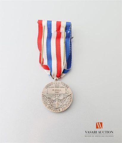 null Médaille d'honneur de l'aéronautique, échelon argent, BE
