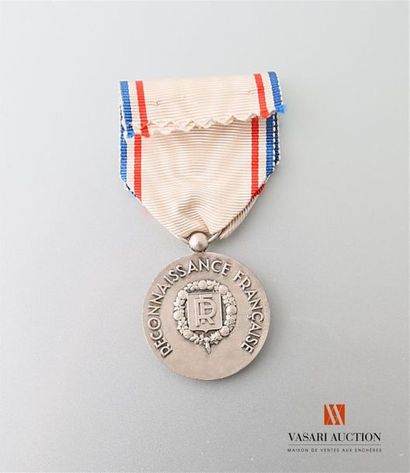 null France: médaille de la reconnaissance francaise, (1917-1959), gravée par M.Delannoy,...