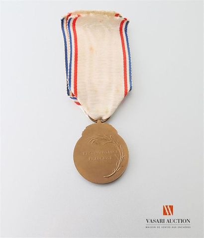 null Médaille de la reconnaissance francaise, (1917-1959), premier modèle, gravé...