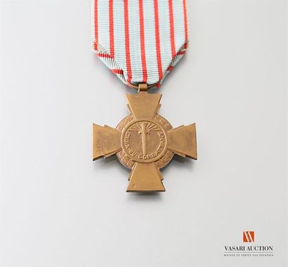 null France: croix du combattant, bronze, TTB
