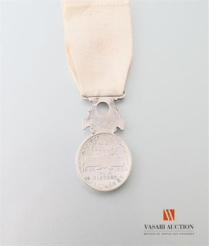 null France - Société francaise de secours aux blessés militaires, 1864-1866, médaille...