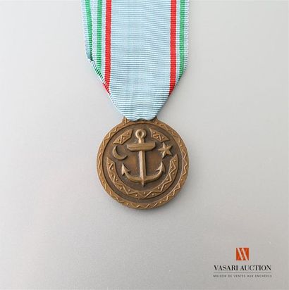 null État français - Médaille du mérite de l'afrique noire française, 1941, bronze...