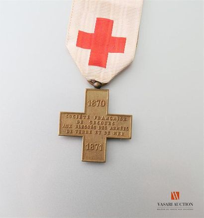 null 1870-1971, Croix de la société française de secours aux blessés militaires des...