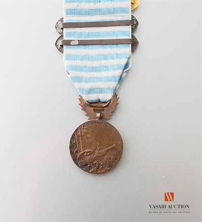 null France - Médaille commémorative de Syrie-Cilicie, bronze, 29 mm, gravée par...