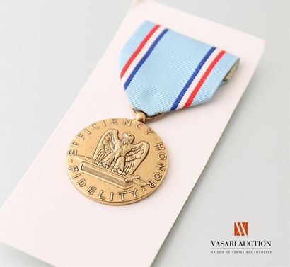 null Etats Unis d'Amérique - Good conduct medal, TTB

