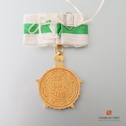 null Syrie - Ordre du Mérite, fondé en 1926, bijou de commandeur, 65 mm, TTB-SUP...
