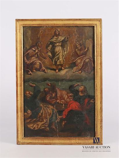 null Ecole espagnole vers 1620
La Transfiguration du Christ
Huile sur panneau
(infimes...
