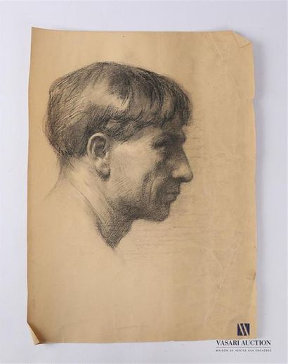 null VAN ROY Dolf (1858-1943), attribué à
Portrait d'homme - Portrait de vieillard...