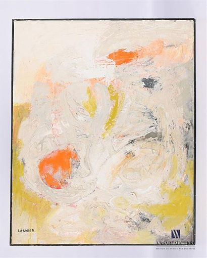 null LASNIER Jean-Maurice (1922-2006)
Brume
Huile sur toile
Signée en bas à gauche,...