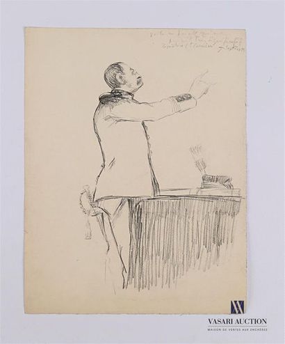 null BOUCHOR Joseph-Félix (1853-1937) 
Lot de douze dessins au crayon sur papier...