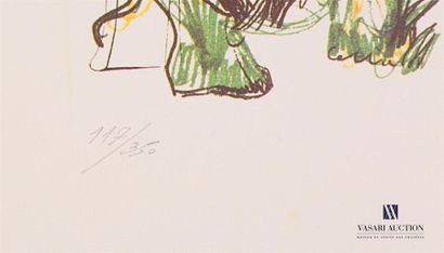 null DALI Salvador (1904-1989), d'après
Elephant Lys
Lithographie en couleurs
Numérotée...