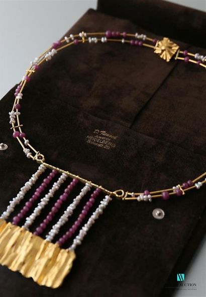 null TREUSCH Dieter, jeweller and creator in Heidelberg, necklace in 750-thousandths...