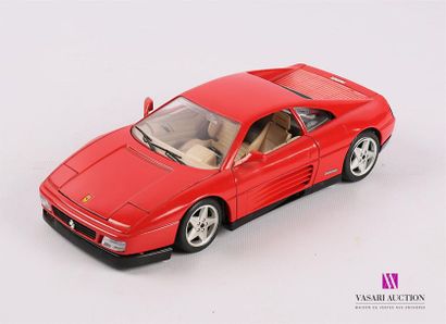 null BURAGO (Italie)
Voiture 1/18 Ferrari 348 
(état d'usage)