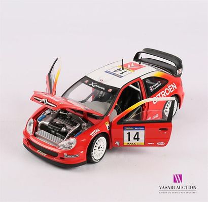 null SOLIDO (Chine)
Voiture 1/18 Citroen Xsara WRC
(état d'usage)
