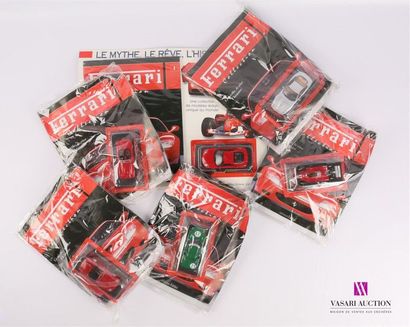 null EDITIONS FABBRI - Ferrari Collection
Lot de six revues sous blister comprenant...