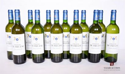 null 12 bottles of FIEUZAL Graves white1999Et
. impeccable. N: low neck. CBO.
