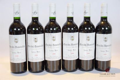 null 6 bottles of DEMOISELLESListrac1998And
 a little stained. N: 4 high neck, 2...