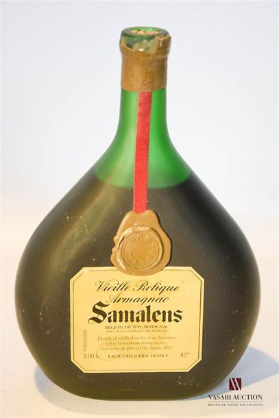 null 1 bouteille	Vieille Relique ARMAGNAC "Hors d'Age" mise Samalens		
1,50 L	42°....