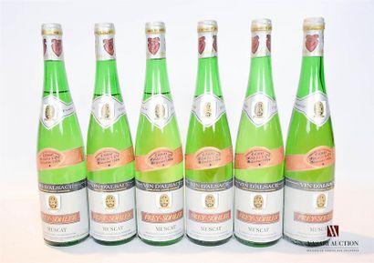 null 6 bouteilles	MUSCAT mise Frey-Sohler Vit.		1984
	Médaille d'Or à Colmar. Et....